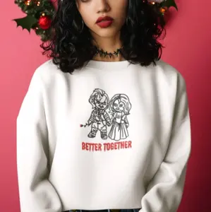 Better Together  Valentines Sweater - Soft Fabric, Ideal for Valentine's Day, Comfortable Fit, Versatile Style Sweatshirt