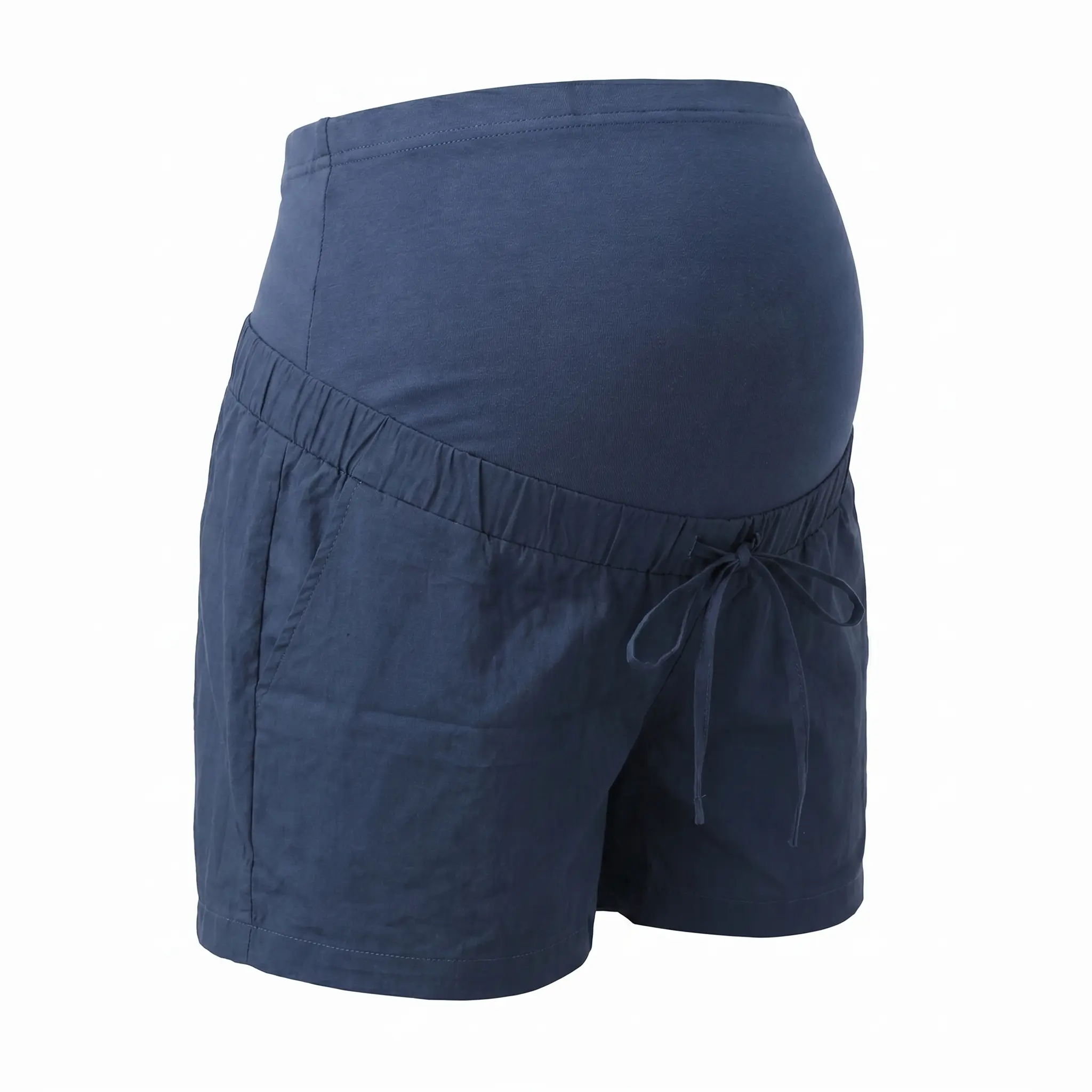 Women's Maternity Summer Sports Shorts - Cool Breathable Maternity Clothes Pregnancy, S Size, Full Coverage Modest Plain Above-the-Knee, With Pockets, Sporty Chic, For Everyday & Outdoor Wear, Matching Tank Tops Available, Pregnancy Clothes, Above Knee, A