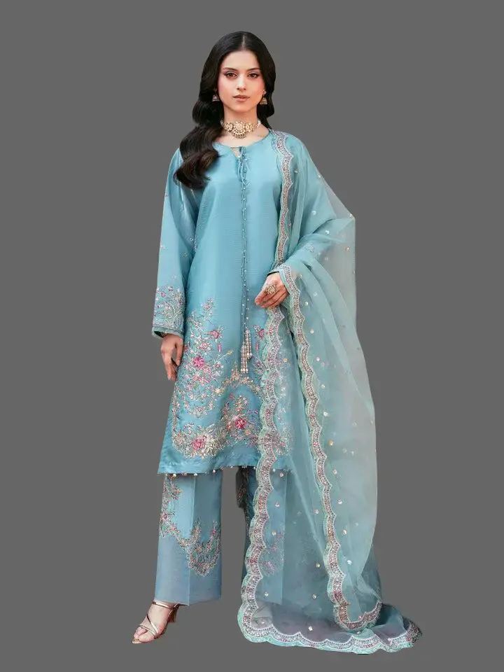 slim fit dress slacks Ethnic | Luxe Formal Collection | E0022/115/114
