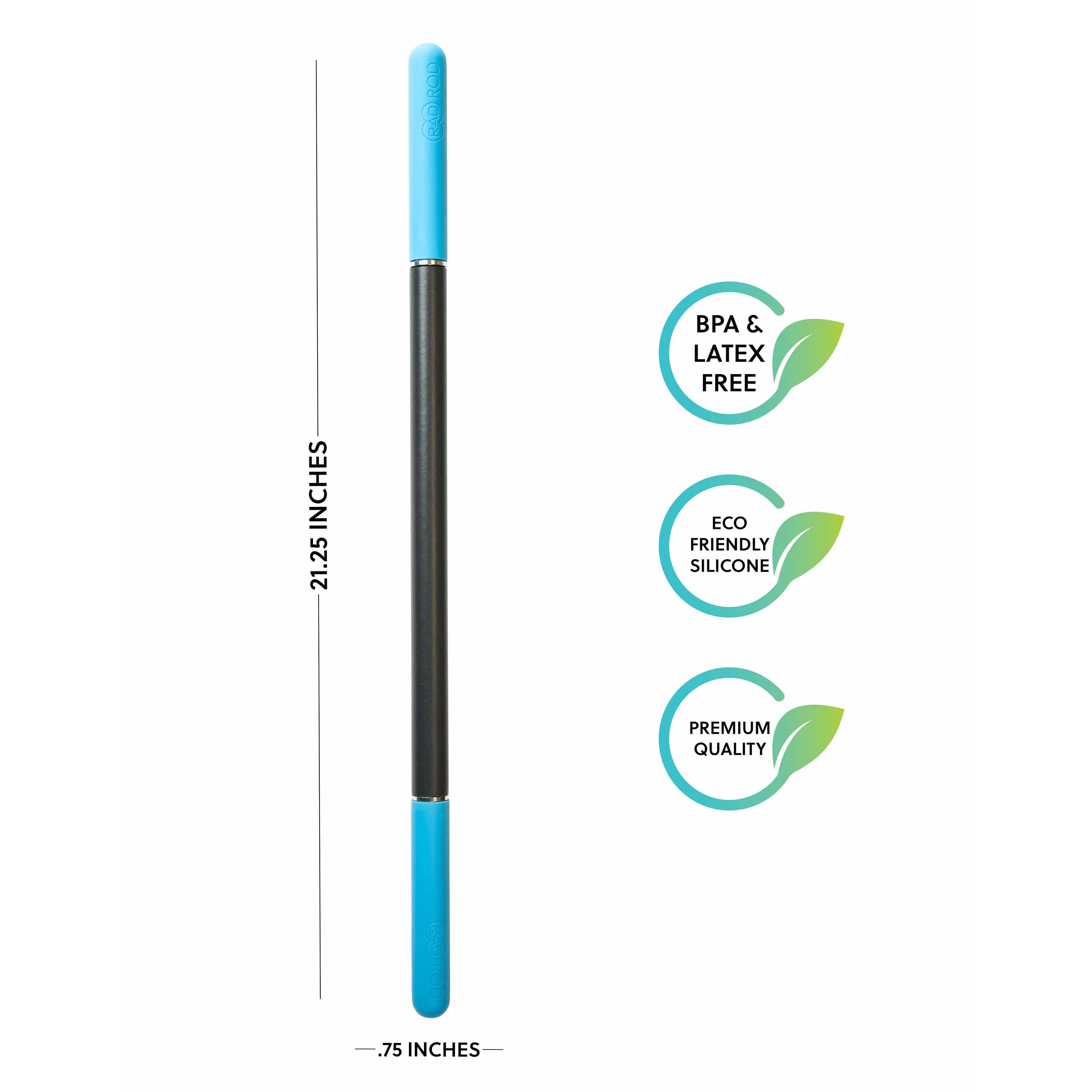 RAD Rod – Deep Tissue Massage Roller Stick – Myofascial Release Tool for Legs, Back, Neck, Arms & Shoulders – Muscle Roller for Mobility & Recovery