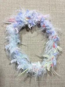 Handmade Crochet Christmas Gift Accessories Phone Strap Keychain Bag Charm Backpack Decorations Festive Ornament with Festive Design Unique Design Metal Spring O-ring Buckle Diameter 5"  #A013