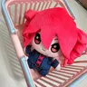 12cm/4.72in Q-version doll, Soft Adorable Stuffed, Cute Collectible, Backpack keychain, virtual singer merchandise, adorable girl star doll, anime merchandise, home decor, the perfect Cuddly Doll Gift for your best friend or girlfriend