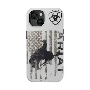 Ariat Bull Rider Phone Case, Phone Accessories, Gift For Him, Tough Case iPhone 11-17