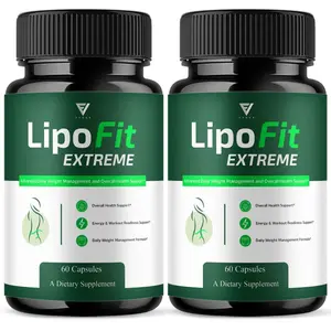 (2 Pack) Lipofit Extreme Premium Wellness Supplement, Lipo Fit (120 Capsules)