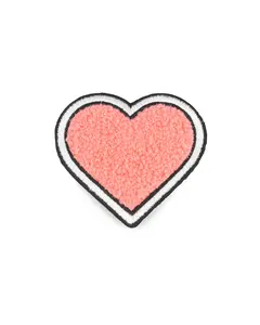 Chenille Heart Patch