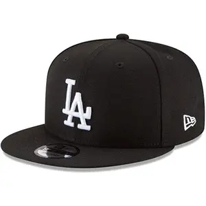 New Era 9Fifty Los Angeles Dodgers Basic Snapback Hat Black/White Mens Cap 11591046