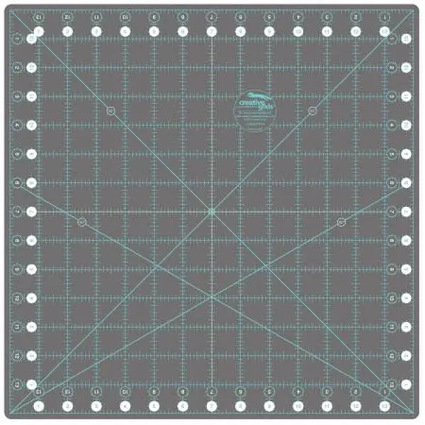 Creative Grids Self-Healing Rotating Rotary Cutting Mat 14in x 14in CGRMATR14