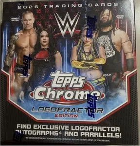 2026 Topps Chrome WWE Logofractor Box