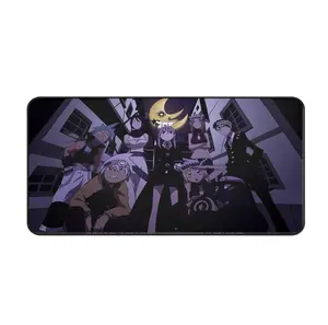 Anime soul eater evans maka albarn death the kid tsubaki Playmat Gaming Mat Desk