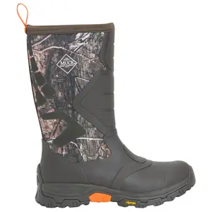 Muck Boot Mens Apex Pro Camouflage Round Toe Pull On Casual Boots Mid Calf - Grey