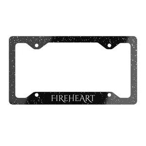 FireHeart ACOTAR Metal License Plate Frame, Id Rather Be in Velaris, Bookish License Plate, Velaris License Plate