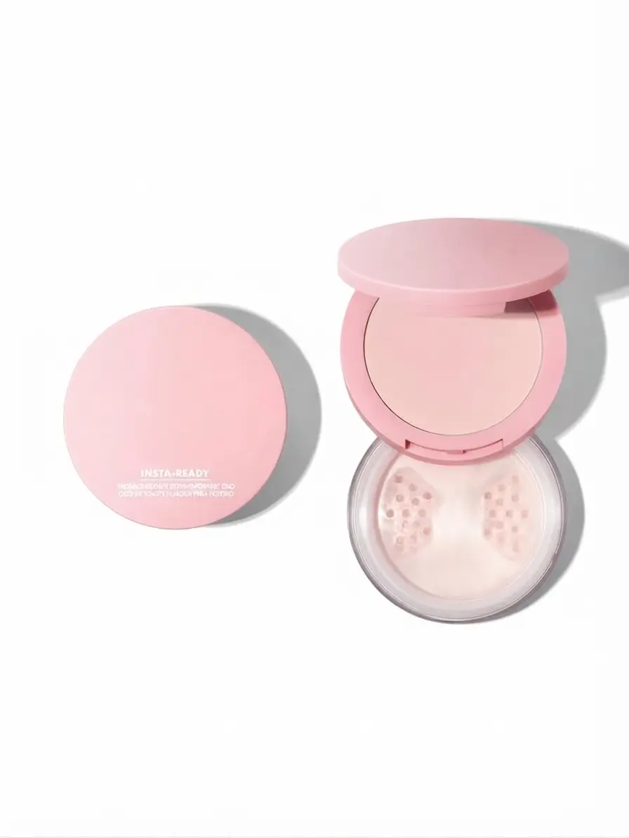 Insta-Ready Face Powder Loose Under Eye Setting Powder-Bubblegum