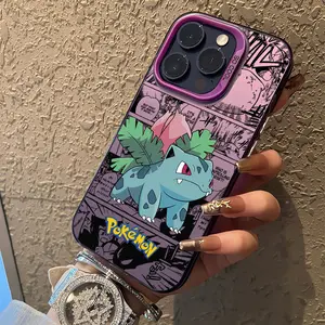 Hot Anime Pokemens Cute Phone Case Suitable for iPhone 17 16e 16 15 14 13 12 11 Mini Pro Max Air X XR XSMAX 8 7 Plus Anti Fall Matte Back Cover