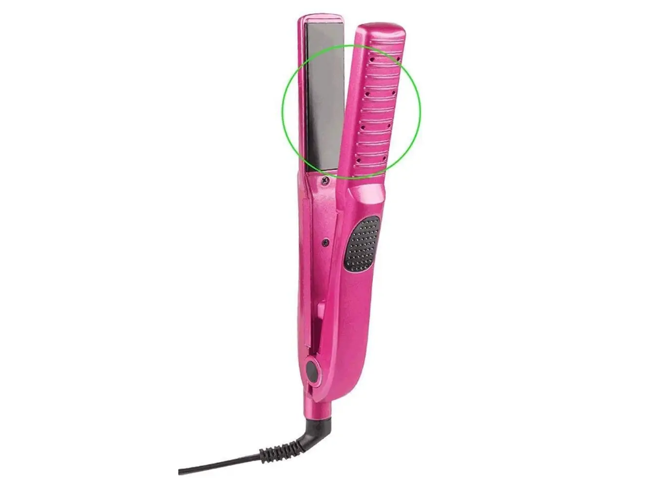Vivitar Ceramic Flat Iron Hair Straightener: Top 100-240V Ceramic Straightening/Curling Iron| Smooth-Glide Iron Plates Easy Grip Design & 6ft Swivel Cord| Salon Quality Results for All Hair Types|