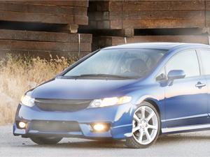 Nilight Fog Light Assembly Compatible with Honda Civic Sedan 2009 2010 2011 4 Door with Amber Lens Lamps Replacement H11 12V 55W Bulbs