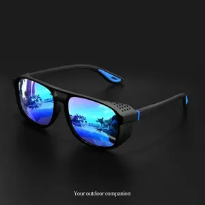 Unisex Polarized Sports Sunglasses – UV400 Protection Windproof Lightweight Wraparound For Cycling Running Outdoor Active Use