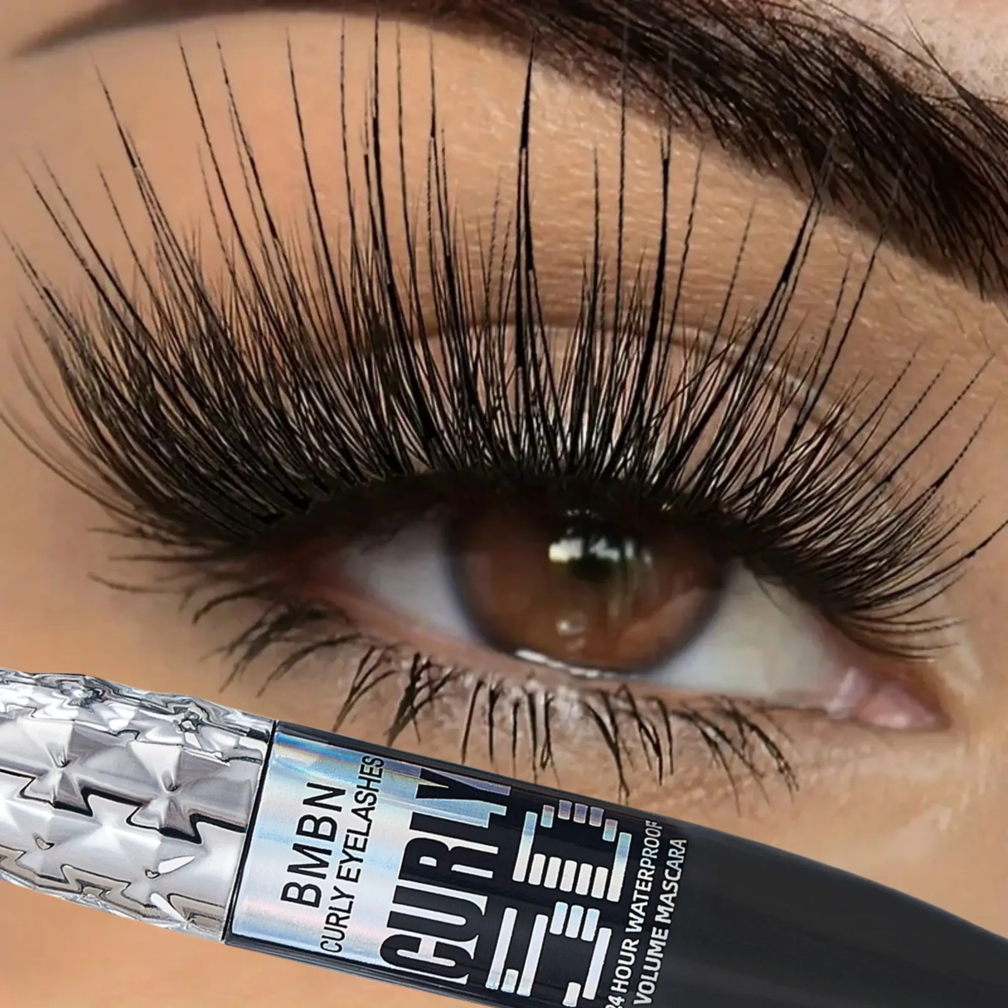 This 2-piece 5D Luxury Volumizing Mascara Duo delivers extreme curl, volume, and sexy length. The Black Fiber Mascara is ideal for eyelash lengthening, providing thick, black lashes. It's the perfect cosmetic gift for women this Valentine's Day.