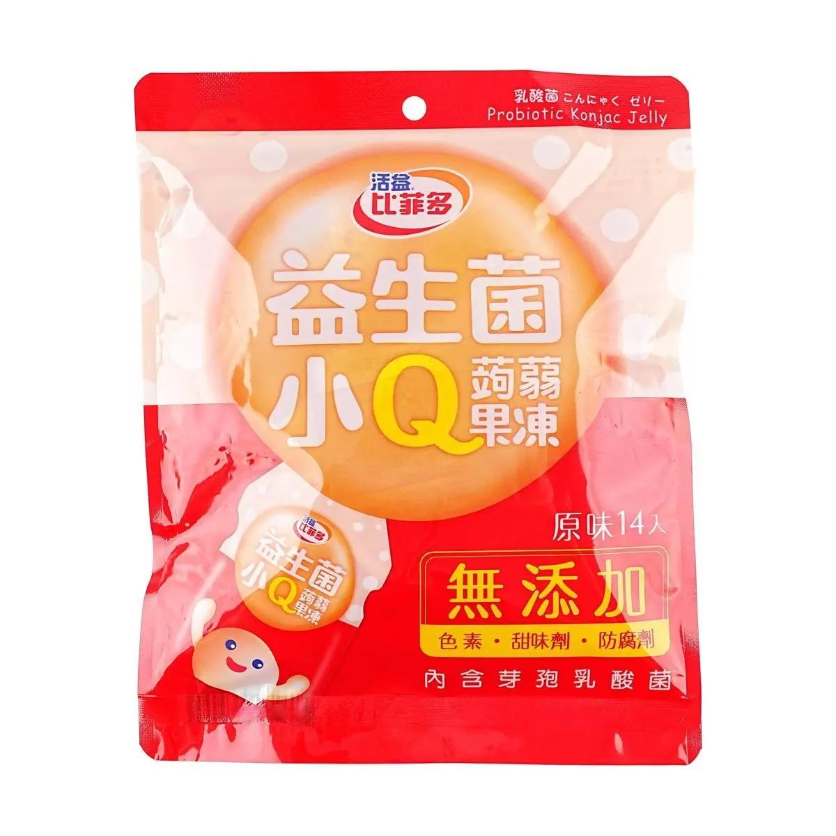 FeedFit Taiwan Probiotic Konjac Jelly Original Flavor - No Added Sugar, 280g Snack