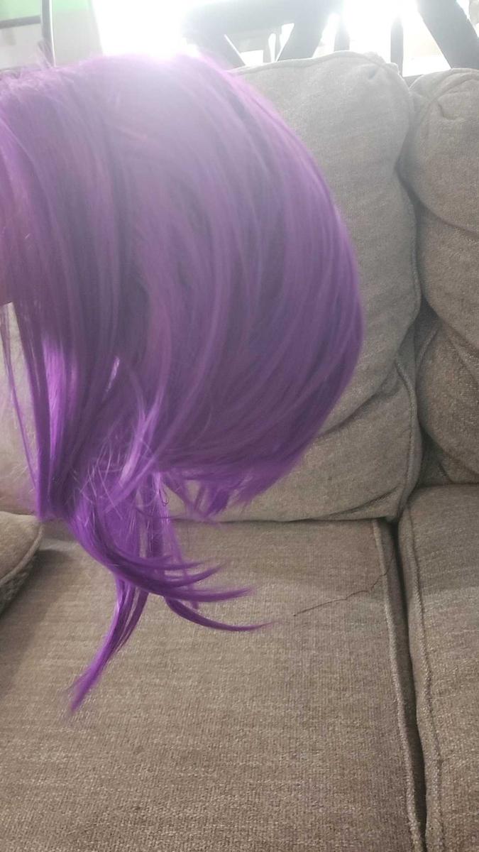 Item: Purple + Wig cap