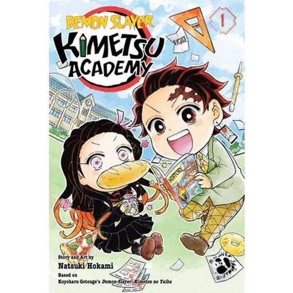 Demon Slayer: Kimetsu Academy, Vol. 1 -- Koyoharu Gotouge - Paperback