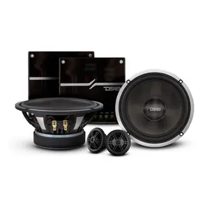 DS18 DX 6.5" 2- Way Component Speaker System With Kevlar Cone 230 Watts Rms 4-Ohm