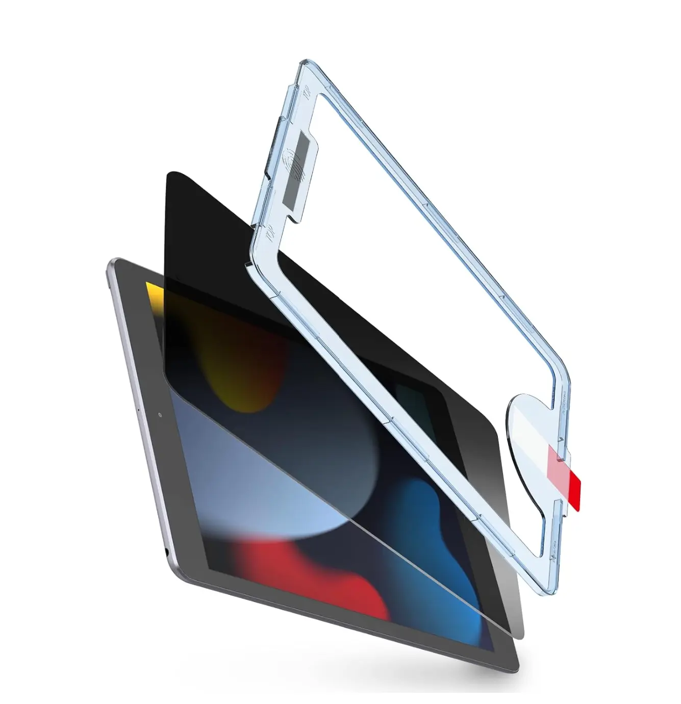 BERSEM Privacy Screen Protector, Tempered Glass for iPad 10.2" 9th/8th/7th Generation Tablet