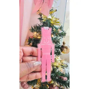Pink Nutcracker Ornament