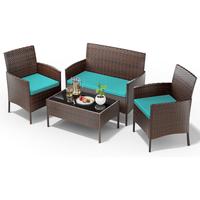 A3-brown and Turquoise