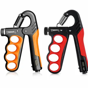 Hand Grip Strengthener – Adjustable Gripper, Finger Exerciser & Forearm Trainer for Rehab & Fitness Resistance & Gaming & Musician Hand Gripper Extension
