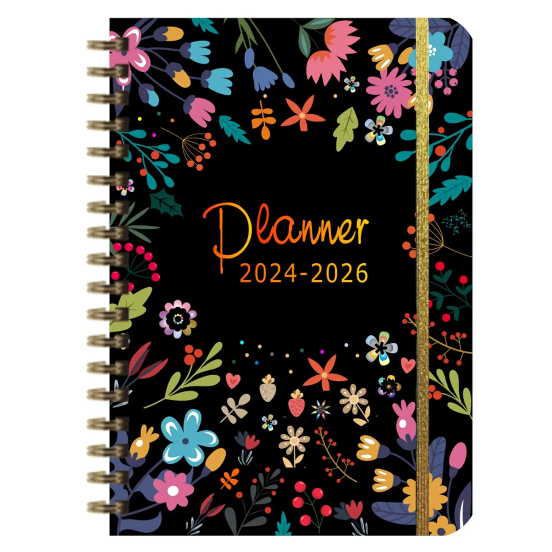 2024-2026 Monthly Planner Calendar, 1 Count Annual Schedule Notebook, College Study Supplies, Summer Gift, Office Accessories, Stationery Supplies f