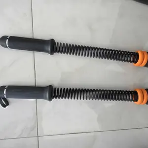 Cordless Battle Ropes with Adjustable Resistance Springs - Weighted Ropeless Battle Rope for Home Gym Exercise, Portable Workout Equipment for Strength Training & Cardio Fitness