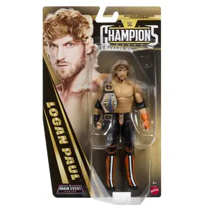 Logan Paul - WWE Main Event Champions 7 Mattel WWE Toy Wrestling Action Figure