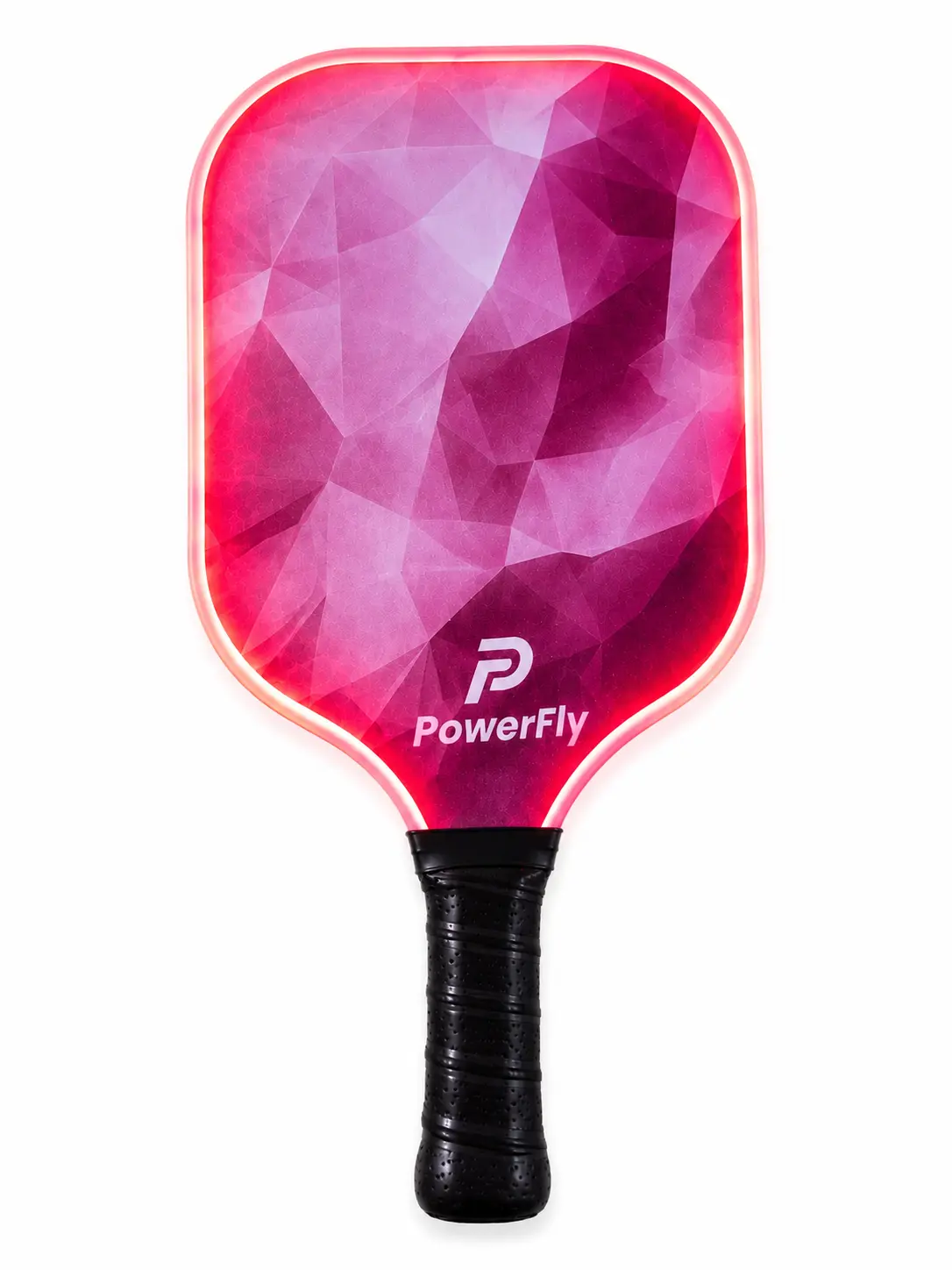 PowerFly LED Fiberglass Pickleball Paddles Pink