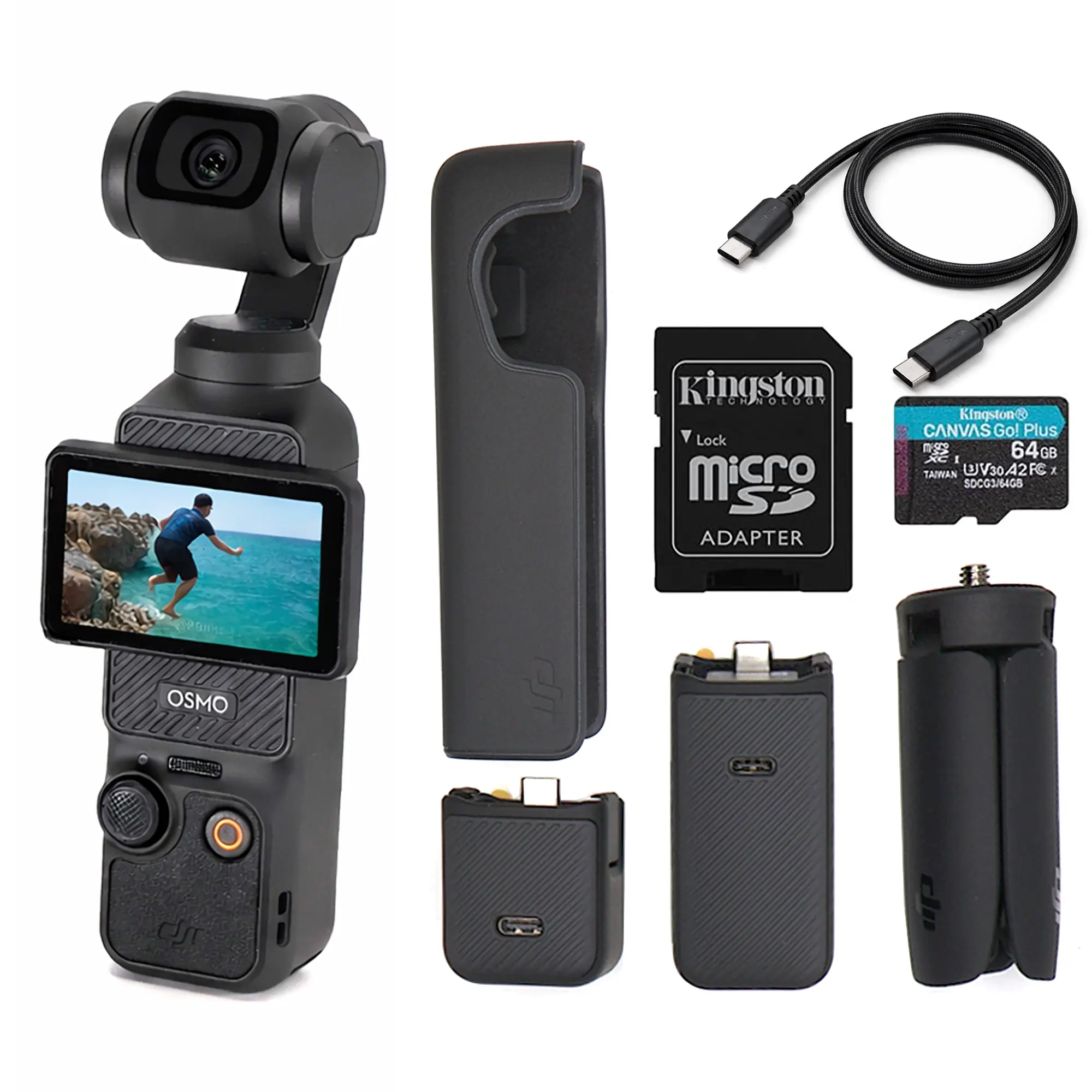 DJI Osmo Pocket 3 Capture More Combo – 4K/120fps Vlogging Camera DJI Osmo Pocket 3 Capture More Combo – 4K/120fps Vlogging Camera