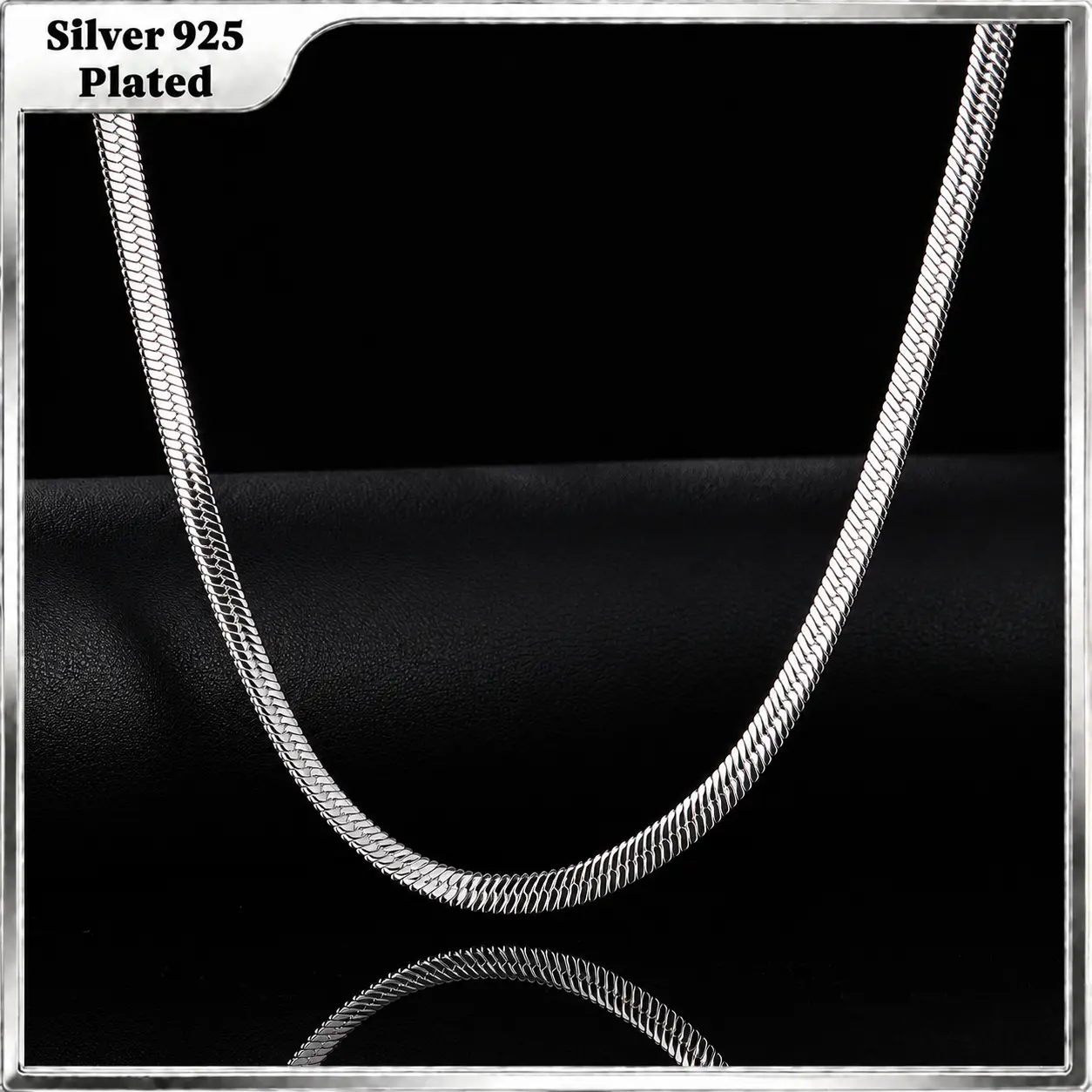 Holylegend  S925-Plated Herringbone Chain Necklace Chain，Secure Clasp, Gift， Fresh Gold Styles For Everyday Wear
