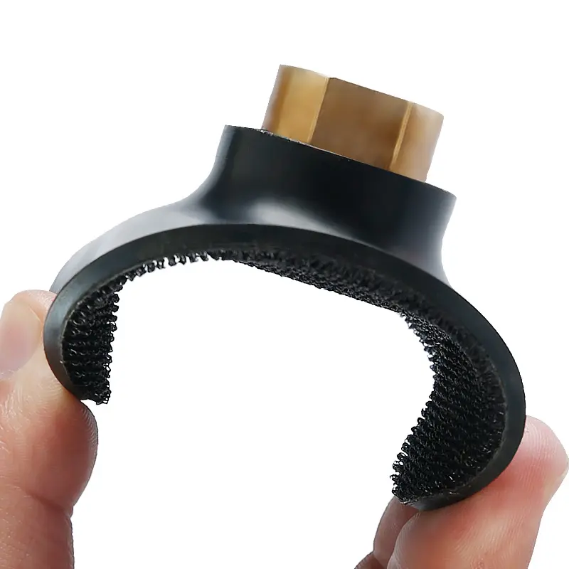 LOZLIN 4" (100mm) Flexible Rubber Grinding Disc - Self-Adhesive Bendable Head, High-Quality Abrasive Wheel for Marble, Granite Surface Polishing Power Tool Accessories