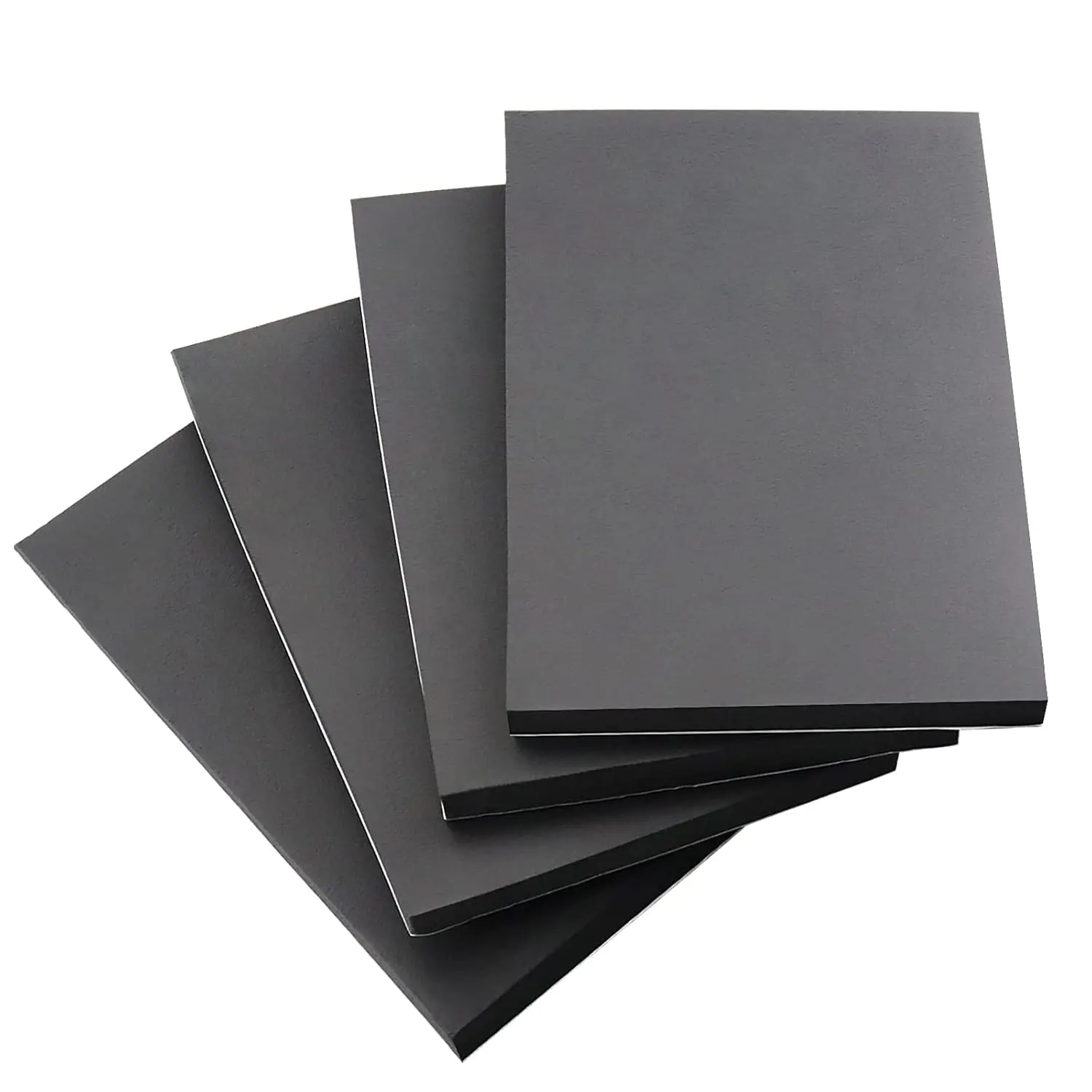 4 count  Sheets Self Adhesive, 3/4 in Thick X 12 in X 8 in Closed Cell  Pad Neoprene Rubber Sheets Non-Slip Insulation Pads Vibration for Furniture Crafts