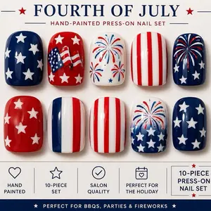 Patriotic set short square
