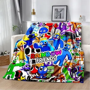 29 Style New R-Rainbows Friends Cartoon Blanket,Soft Throw Blanket for Home Bedroom Bed Sofa Picnic Travel Office Cover Rest Kid--Warm Haven Textiles