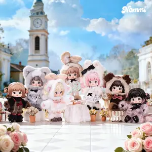 Forest Kingdom(NOMMI)400% Cute plush blind box toy, with three pairs of eye pieces that can be flexibly switched.