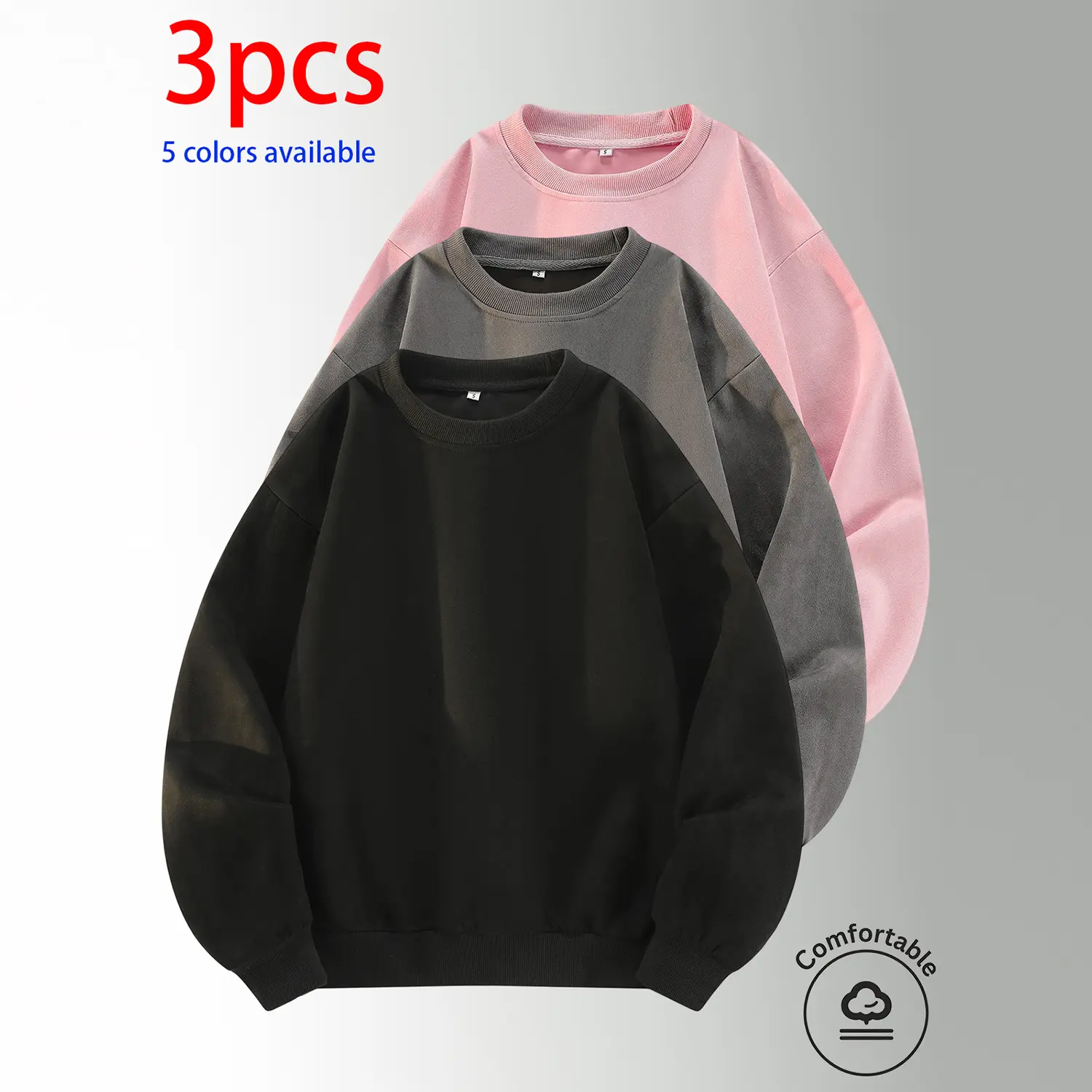 Black + Dark Gray + Pink