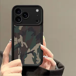 2026 New Fashion Camo Sika Pattern Matte Soft iPhone 17 Pro max Phone Case Shockproof TPU Rubber Cover for iPhone 17 Air Promax 17Pro 11-16,Gifts for Boy Men Sports Hunter Outdoor enthusiast