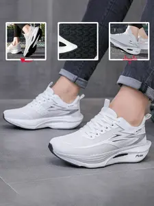 New Arrival! 2026 Trendy Couple Shoes Casual Sports Thick Sole Height Boost Mesh Breathable TPU Non-Slip Sole Multi-Occasion Unisex Size 36-45