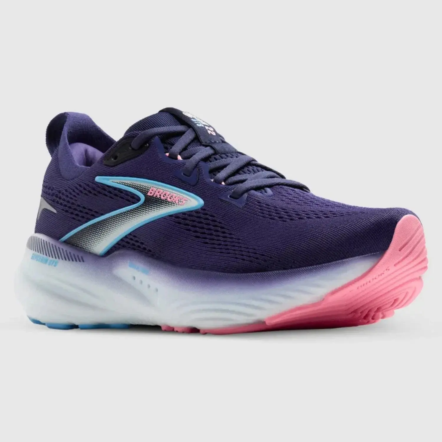 Brooks Glycerin GTS 22 Running Shoe in Blue/Ribbon | Women's
