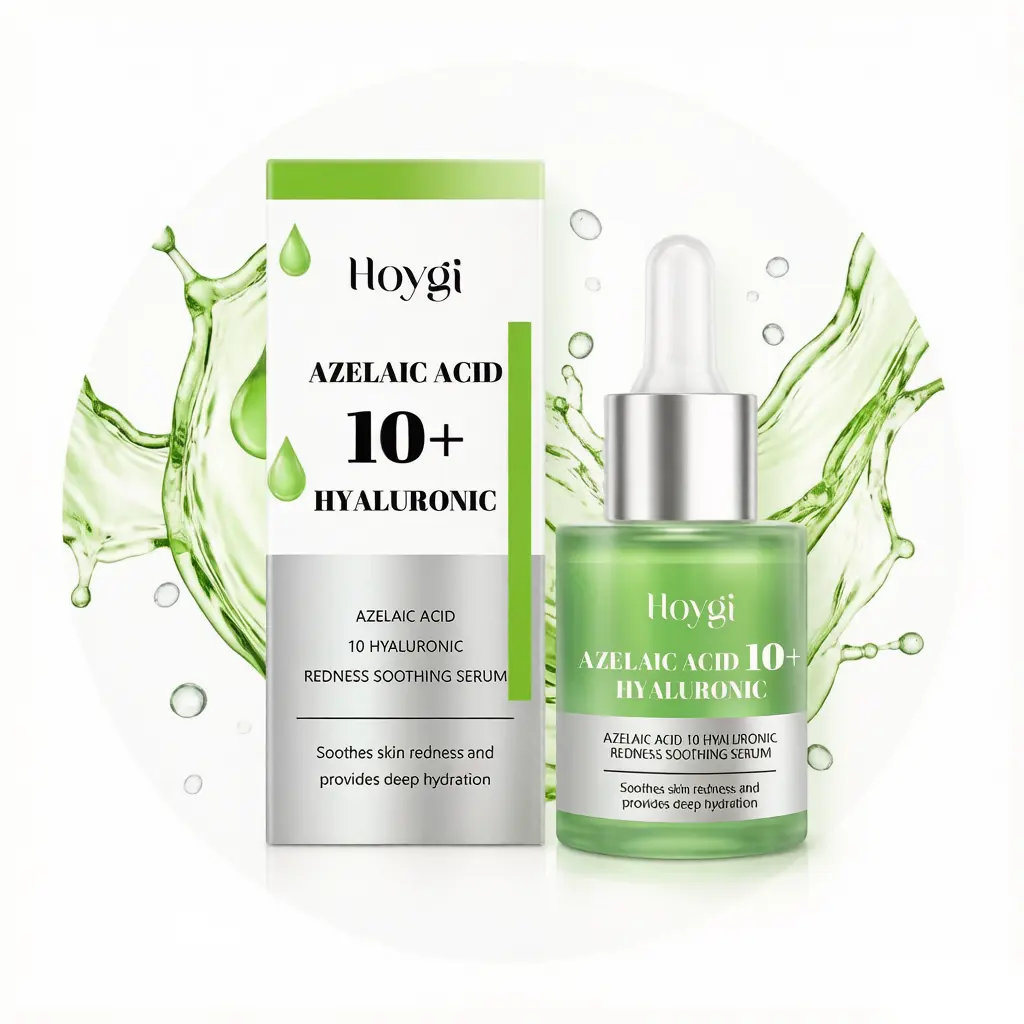 30ml Azelaic Acid Complex Serum - Lightweight Mild Daily Skincare Essence with Dropper, Hyaluronic Acid for Sensitive, Easily Flushed Skin (Gentle Skin-Calming, Deep Hydrating)
