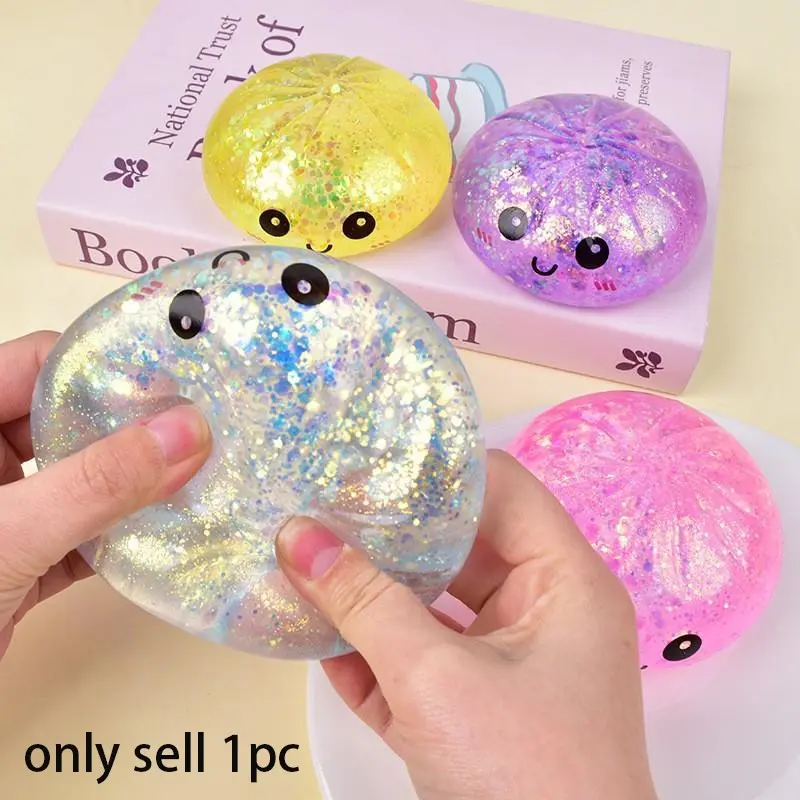 Colorful Smile Face Squishy Toy Stress Relief Toy, Cute Slow-Return Squishy Fun, Perfect for Relaxation and Playtime