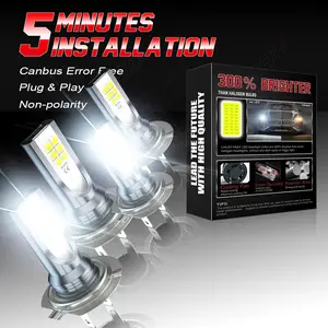 For Mercedes-Benz C250 C300 C350 - 4X Combo Headlight High & Low Beam LED Bulbs Automotive
