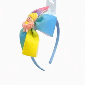 Cute Pastel Princess Bow Kids Headband