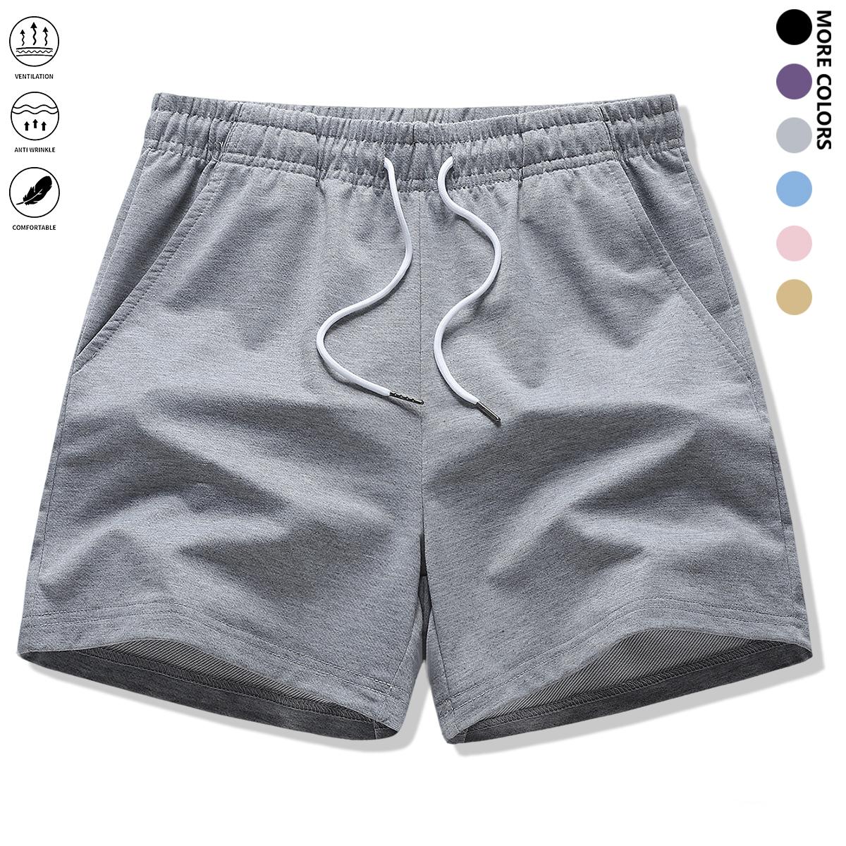 Women’s casual athletic shorts set (3 pieces), featuring drawstring and elastic waistband — suitable for outdoor sports, fitness, running, and casual wear; women’s shorts, summer bottoms