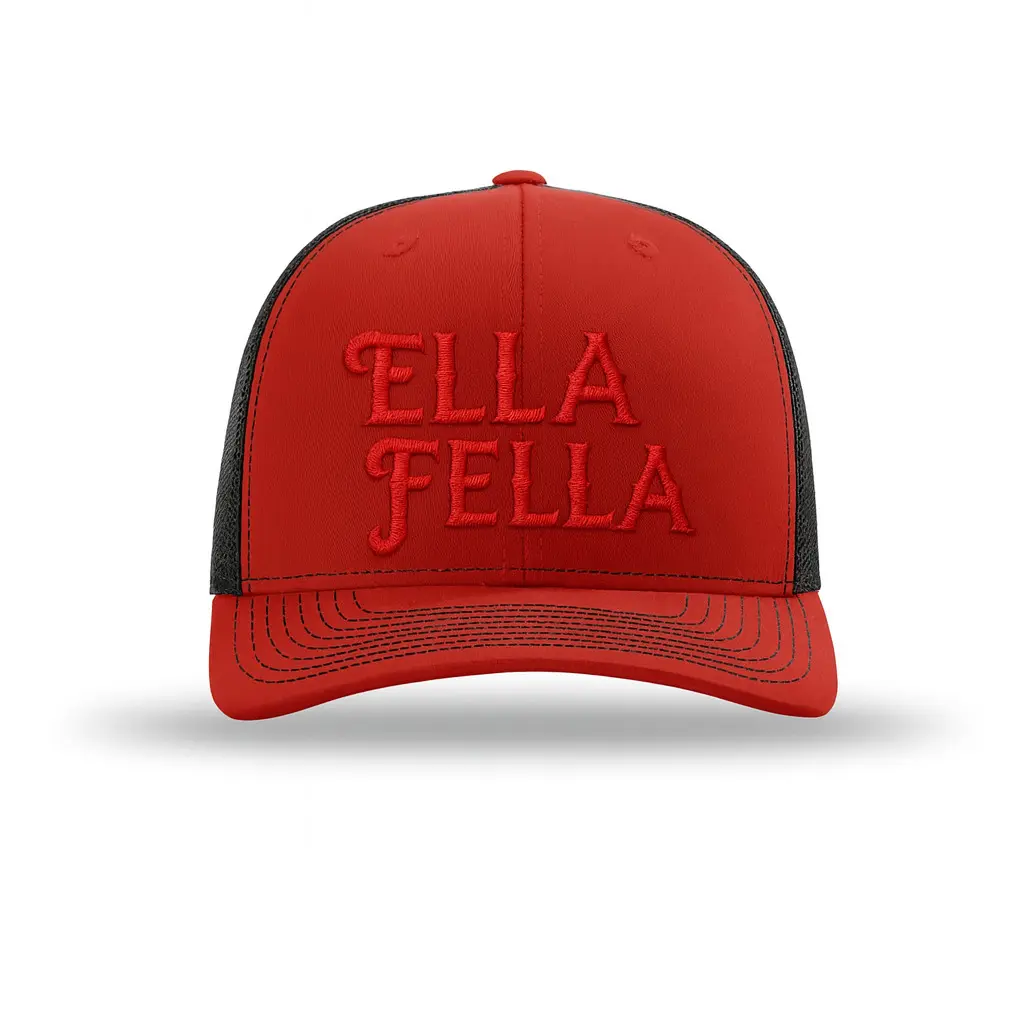 Ella Fella Embroidered Cap — Richardson 112 - TikTok Shop Ella Fella Embroidered Cap — Richardson 112 - TikTok Shop